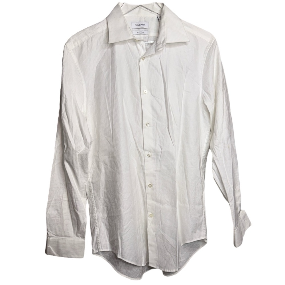 Calvin Klein Crisp White Dress Shirt